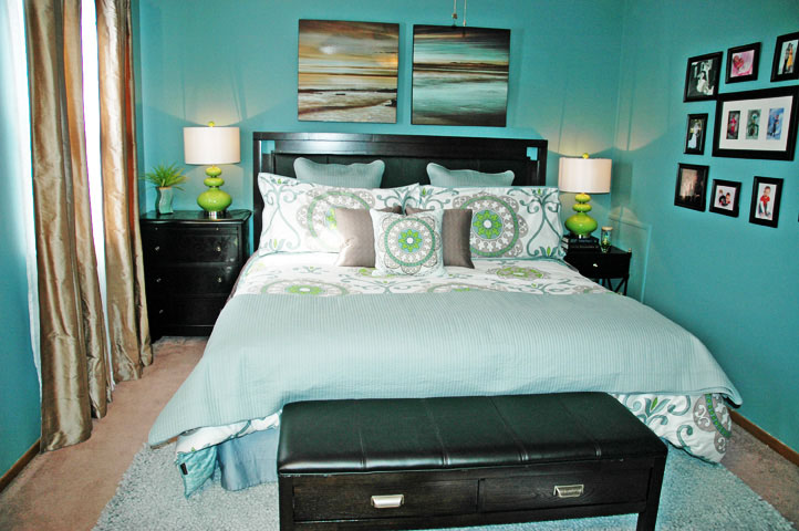 Teal Bedroom Decor